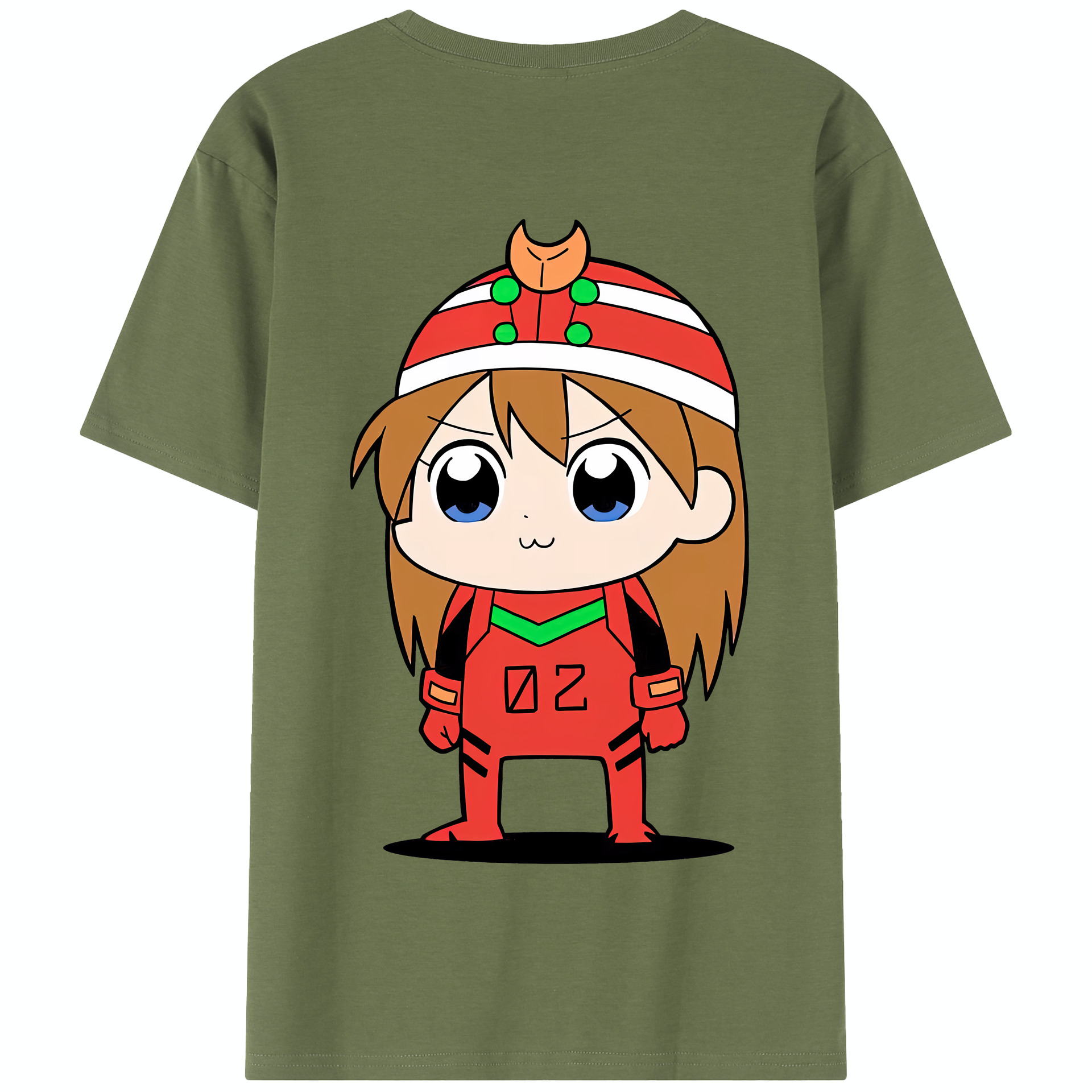 （画像用） EVA 新世紀エヴァンゲリオン 綿100％半袖Tシャツ（背面プリント）